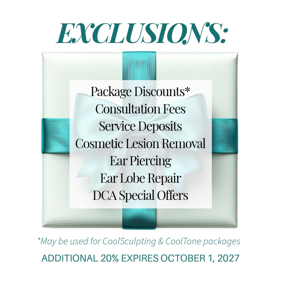 20% Off Customer Appreciation Gift Certificate for Aesthetic Services