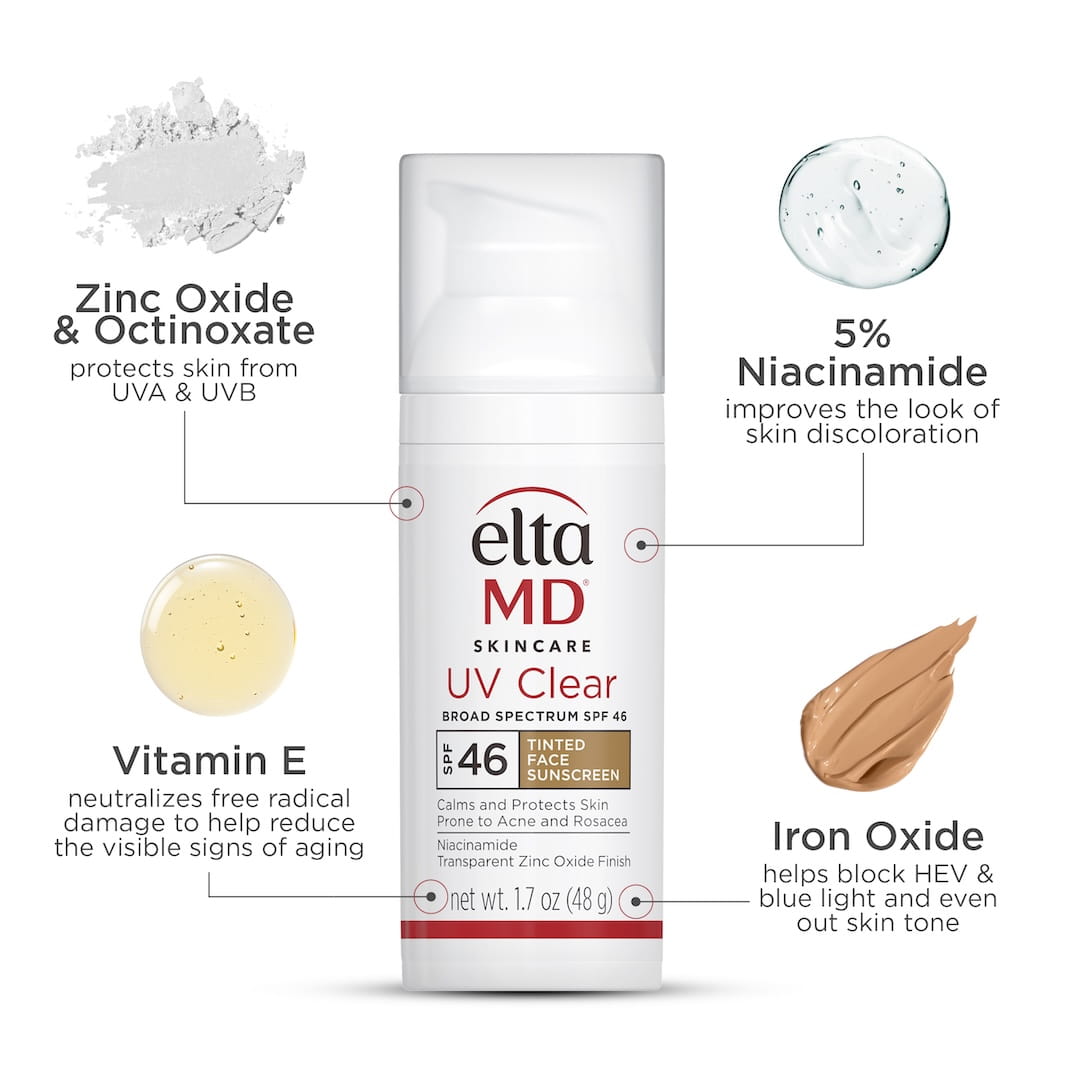 EltaMD UV Clear Tinted SPF46 – DCA Advanced SkinCare Center