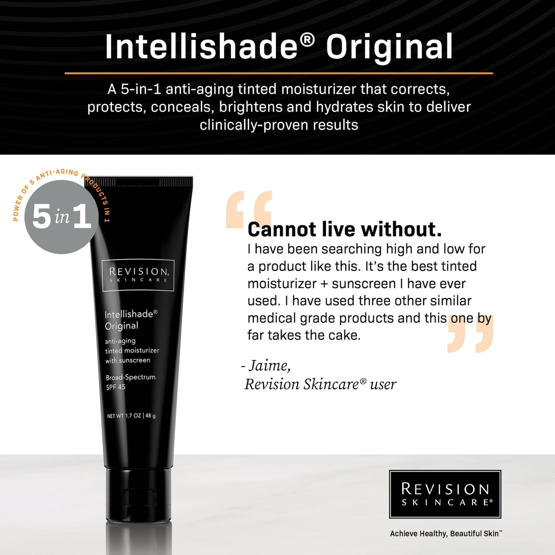 revision-Intellishade-Original-quote-sunscreen-tinted-corefour-dca-advanced-skincare-center
